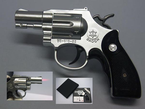 ★【中古アティーク】ピストル型ライター ★ Yahoo!オークション -「(ピストル」(アンティーク、コレクション