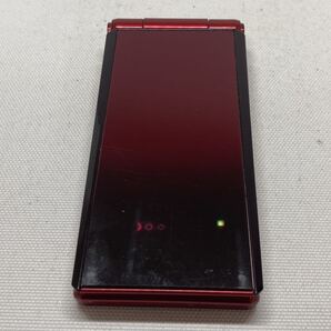 美品 docomo ドコモ STYLE series スタイルシリーズ F-01E FUJITSU 富士通 携帯電話 ガラケー レッド j038a84dd