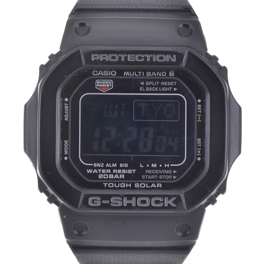 【未使用超美品】G-SHOCK GW-M5610B 光沢ブラック×グリーン 箱付 GW-M5610B-1JF – G-BRIDGES
