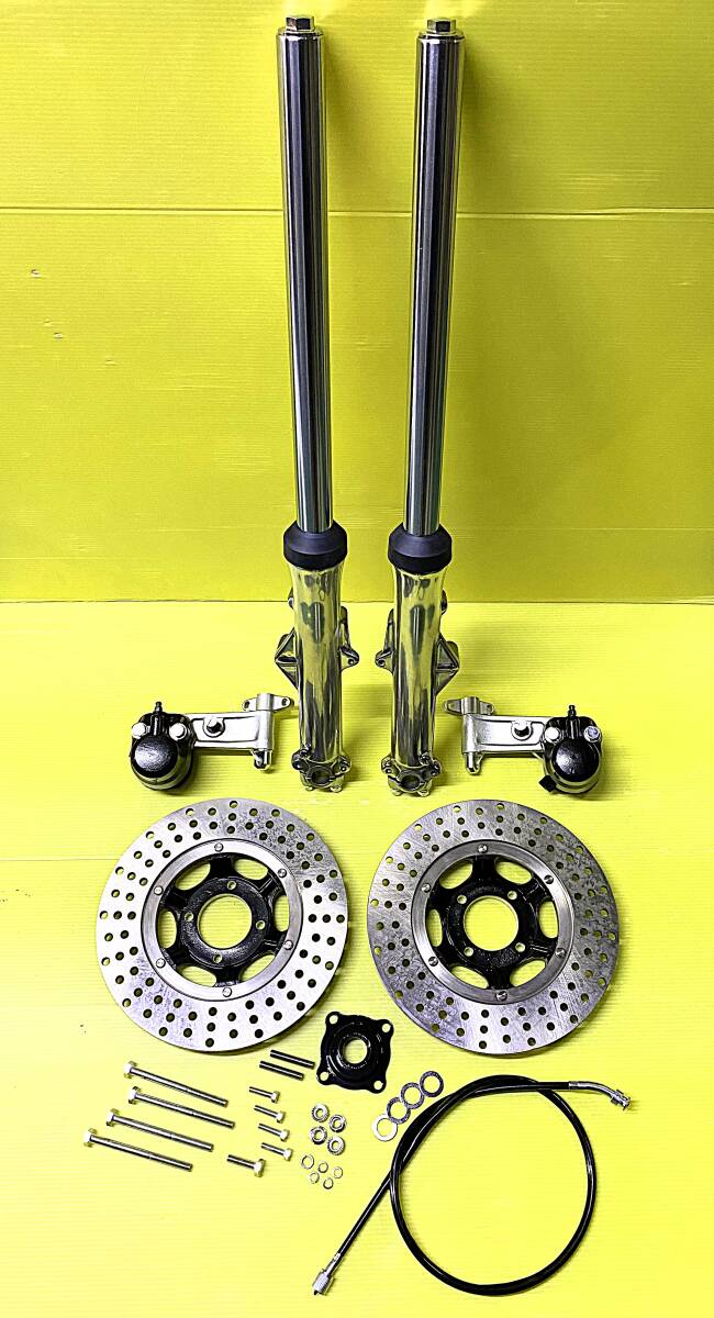 CB250t.400.250n.400 フロントフォークセット　純正　バラ売り CB250t.400.250n.400 フロントフォークセット 純正