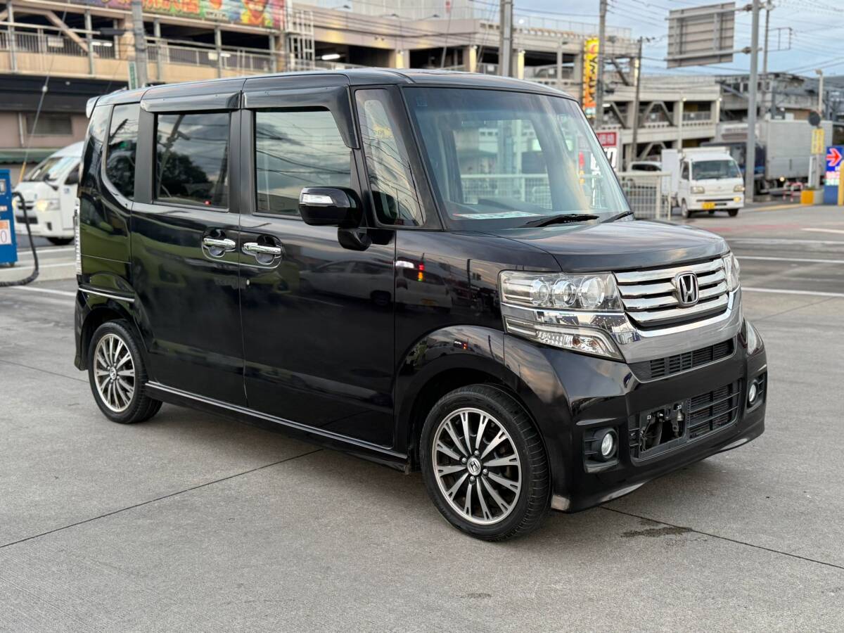 1万円~売り切り N-BOX カスタムG 車検満タン7年8月迄 実走行9万km台 オートライト プッシュスタート 社外アルミホイール 軽自動車 2025年最新ホンダN-BOX(Honda N-BOX)の中古車・新車一覧 - Yahoo