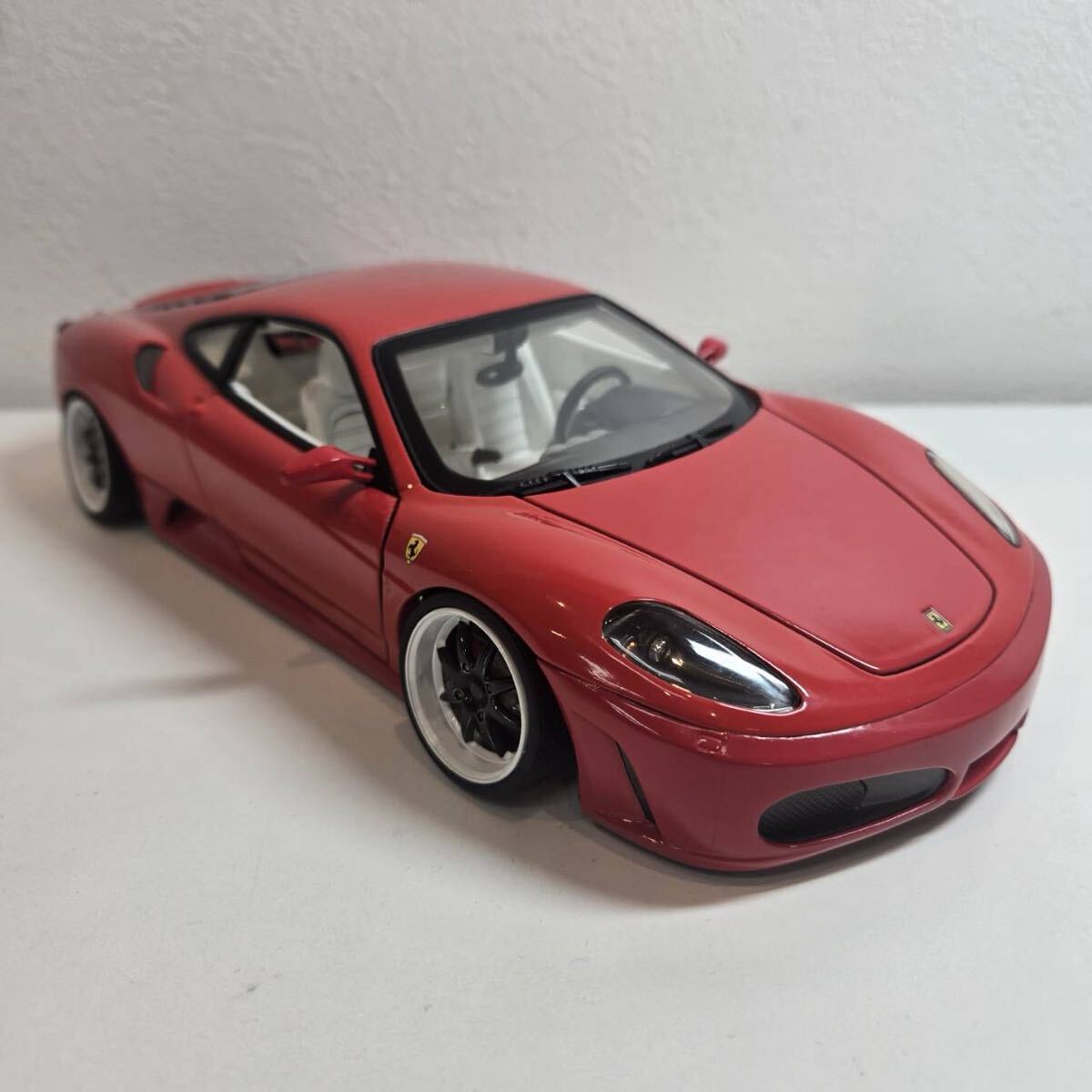 フェラーリ　1/18　F430　ミニカー　マテル Amazon | 1/18 Ferrari 430 Scudelia MATEL HOT WHEEL ELITE