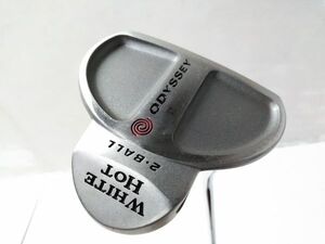 □送料無料 ODYSSEY オデッセイ WHITE HOT 2BALL パター スチールシャフト 32.5インチ 0929-81 140 □