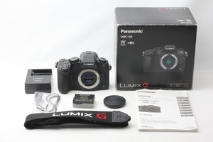 ◆新品同様◆Panasonic パナソニック LUMIX DMC-G8 ボディ ブラック 付属品満載 元箱◇M48663