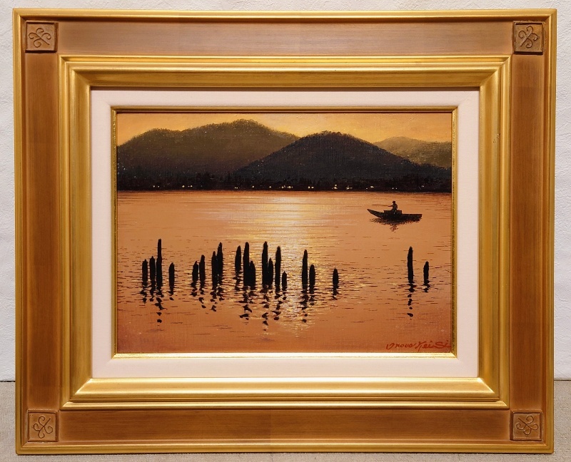 リアリズム　肉筆油彩画 リアリズム 肉筆油彩画 Yahoo!オークション - 『真作 油彩画