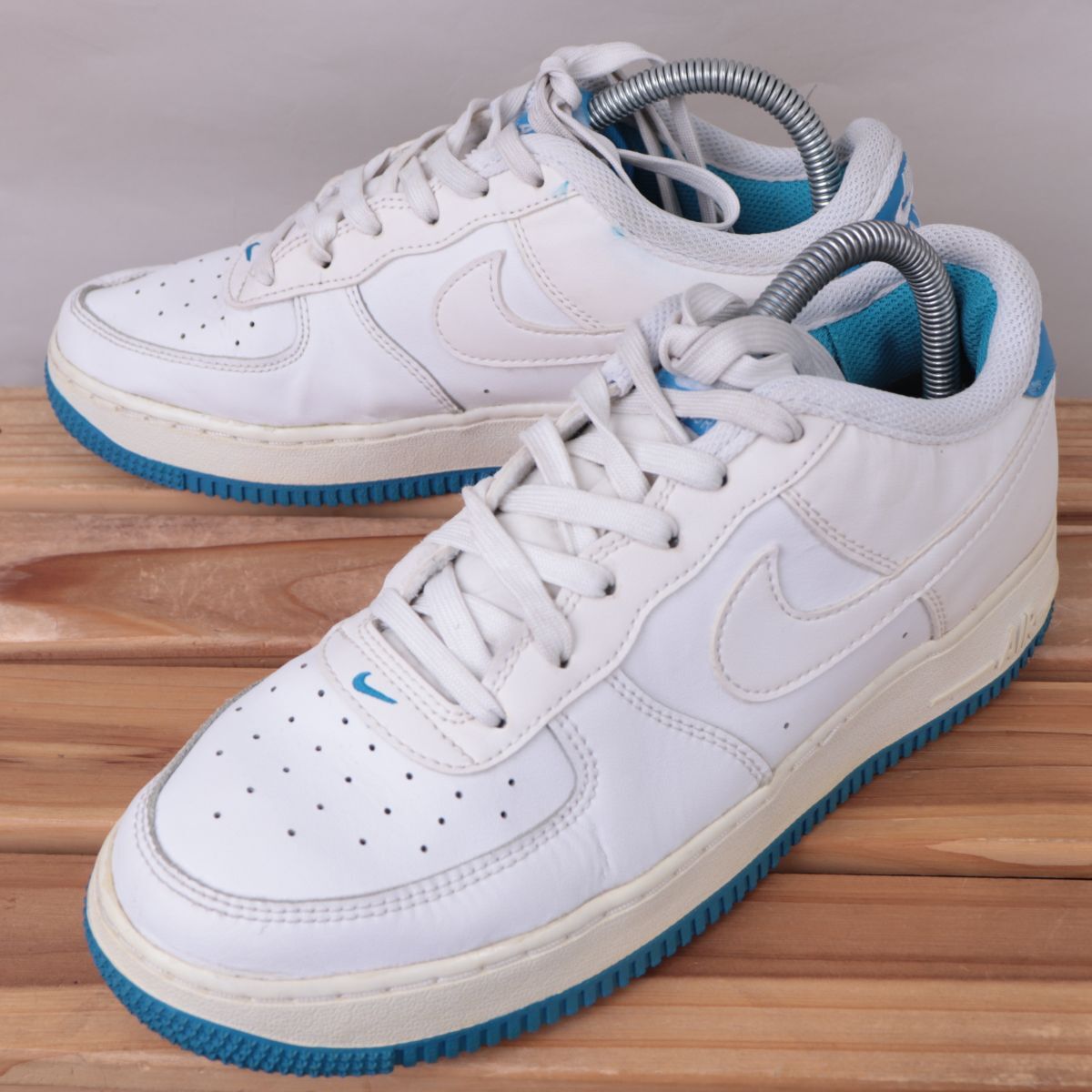 Nike Air Force 1 ホワイト/ブルー【新品未使用】【限定品】 2025年最新】Yahoo!オークション -ナイキ エアフォース 白 青の