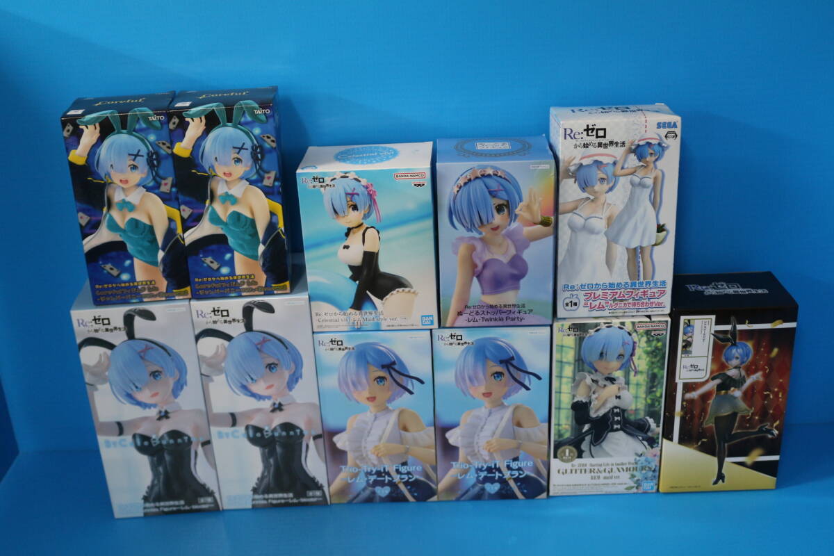 未開封　一番くじReゼロ　フィギュア５体セット Ichiban Kuji] Re:ZERO! I tried drawing until I won a high