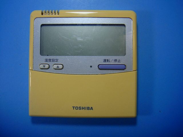 TOSHIBA 東芝 業務用エアコンリモコン RBC-AM1 中古品 動作確認品 TOSHIBA 東芝 業務用エアコンリモコン RBC-AM1 中古品 動作確認