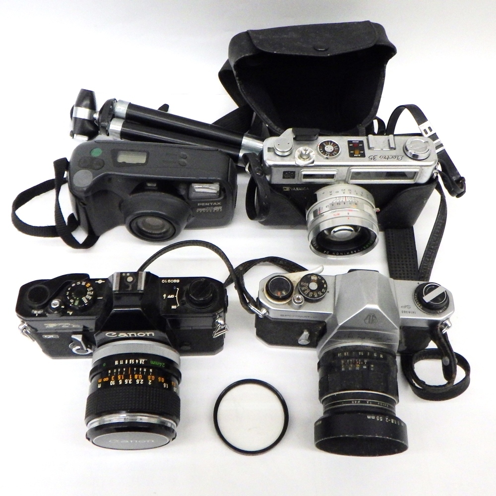 Yahoo!オークション -「yashica カメラ」(マニュアルフォーカス) (一眼