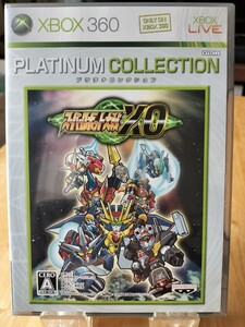 【美品】 Xbox360  スーパーロボット大戦XO プラチナコレクション