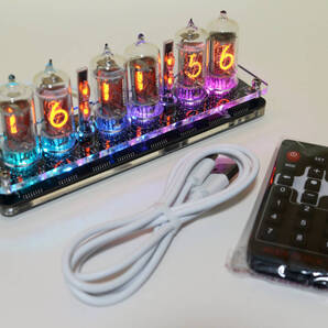 【6管仕様】Nixie tube Z570M ニキシー管 時計