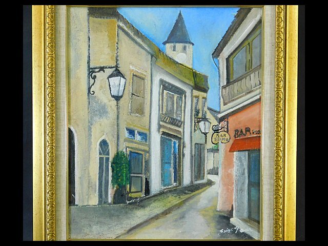 桜田晴義　タイトル「少女D」　デッサン画　表サイン　新品額装　黄袋、タトウ箱あり 桜田晴義 タイトル「少女D」 デッサン画 表サイン 新品額装 黄袋