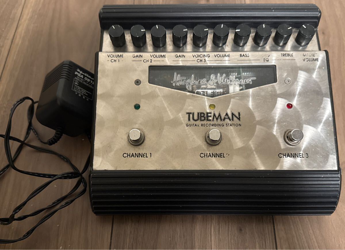 Hughes & Kettner 初代TUBEMAN 4プリアンプ ジャンク Hughes & Kettner 初代TUBEMAN 4プリアンプ ジャンク Hughes