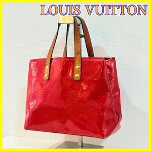 ■美品■ルイヴィトン モノグラムハンドバッグ ヴェルニ リードPM M91144