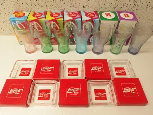激レア!!Coca-Cola コカコーラ 置き型灰皿 16個セット レトロ 灰皿 z-477-2-1.jpg