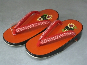 * новый товар женщина .... для geta покрытие * немного есть дефект * 16.5cm * бесплатная доставка 03