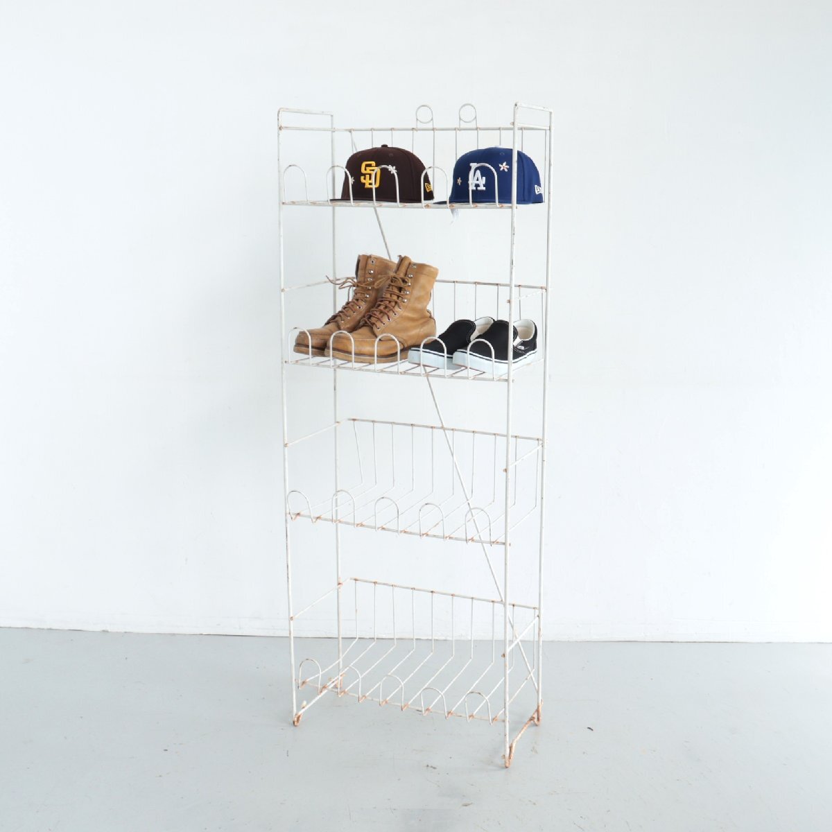 2025年最新】Yahoo!オークション -ビンテージ ワイヤーラックの