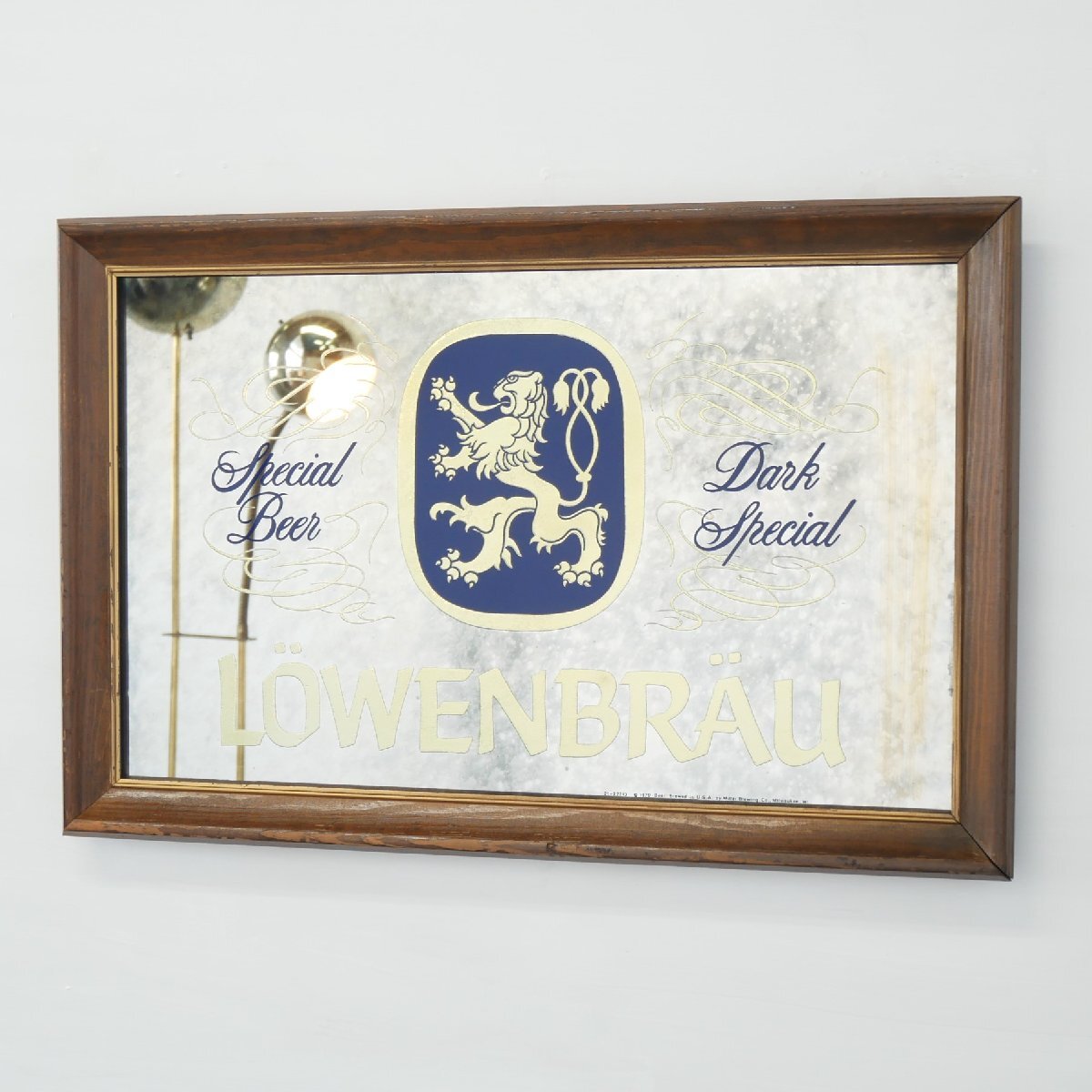 417希少品！レーベンブロイ　木製看板ディスプレイ　1個 417希少品！レーベンブロイ 木製看板ディスプレイ 1個