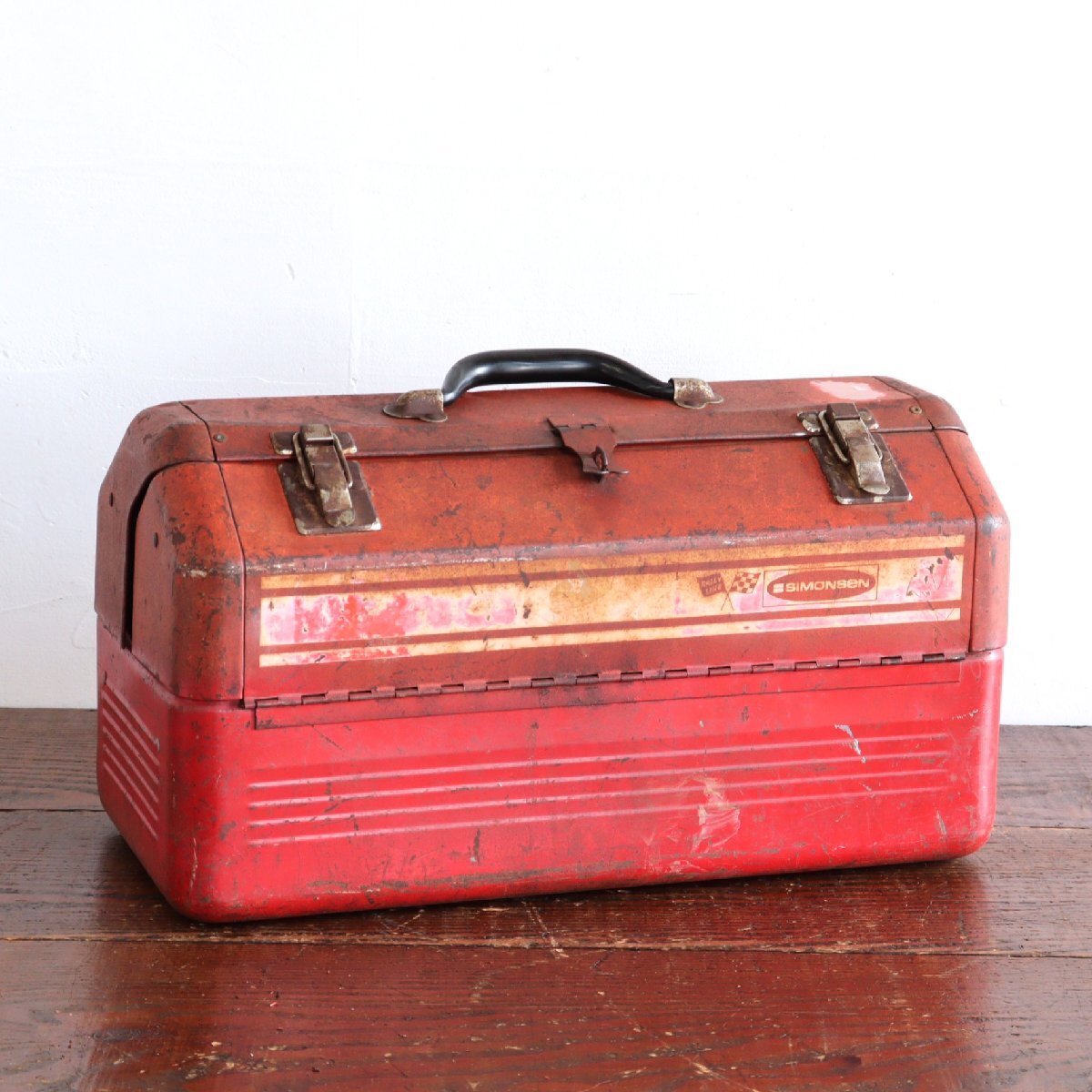 Motorola レザーボックス　工具箱　アメリカ　ビンテージ Motorola レザーボックス 工具箱 アメリカ ビンテージ