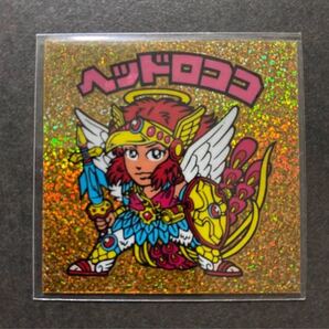 ビックリマン ビックリマンシール マイナーシール ヘッドロココ 金ラメ(駄菓子 下手絵 ロゴ無し 自作シール )