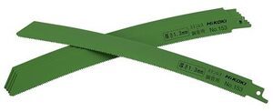 HiKOKI(ハイコーキ) 湾曲セーバーソーブレード レシプロソーブレード No.153 全長250mm 14山/インチ