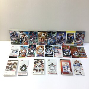 【同梱可】【60】ジャンク品 カプコン/コナミ 他 モンスターハンターポータブル2nd 3rd プロ野球スピリッツ2012 他 PSPソフト 11本セット