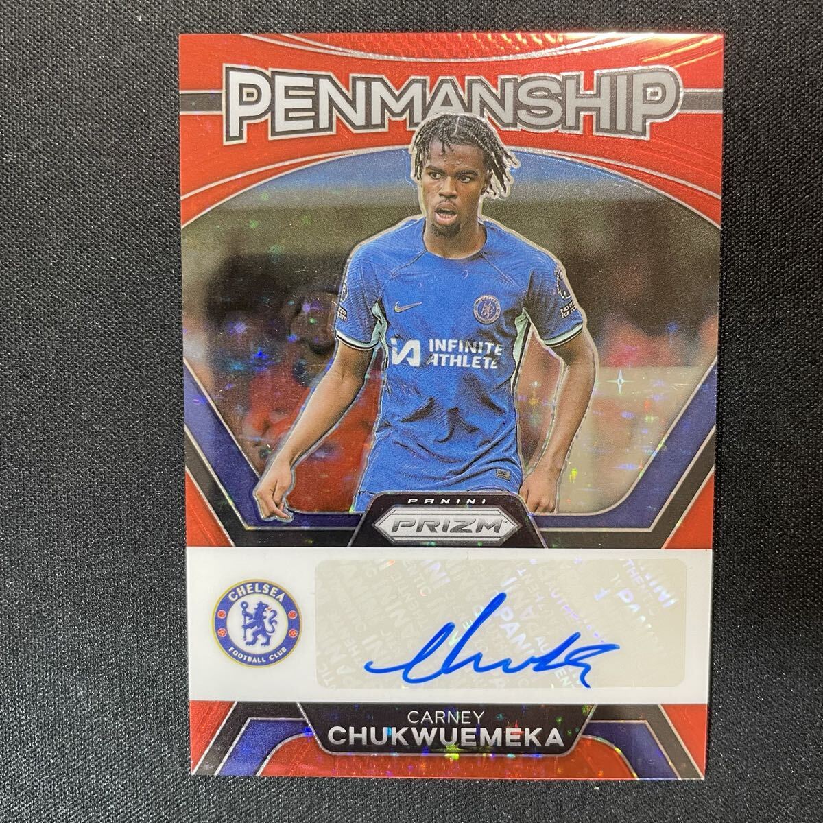 ジャージナンバー Panini チェルシー デコ 直筆サインカード ジャージナンバー Panini チェルシー デコ 直筆サインカード