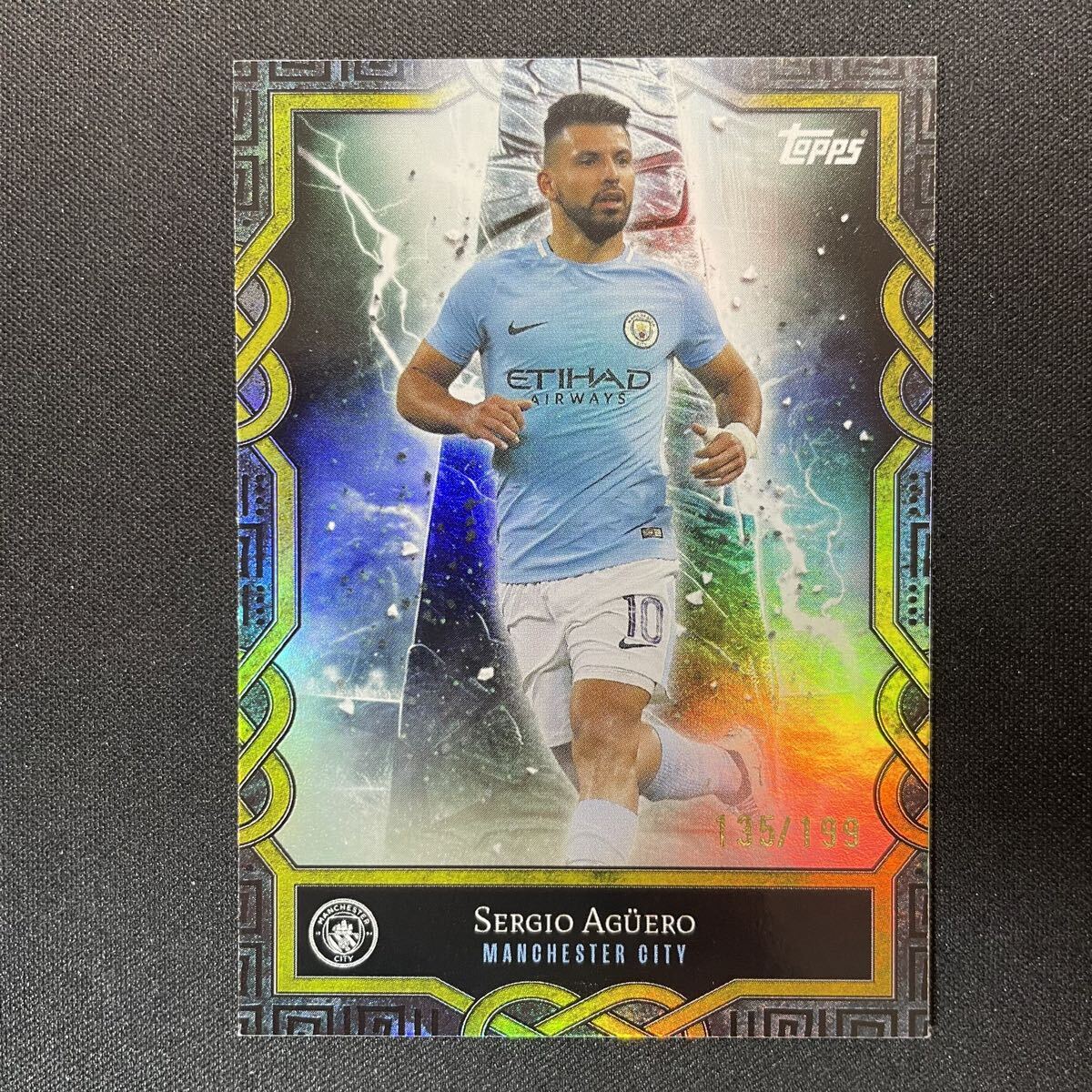 セルヒオ アグエロ Topps UCL オレンジパラレル 25枚限定 セルヒオ アグエロ Topps UCL オレンジパラレル 25枚限定