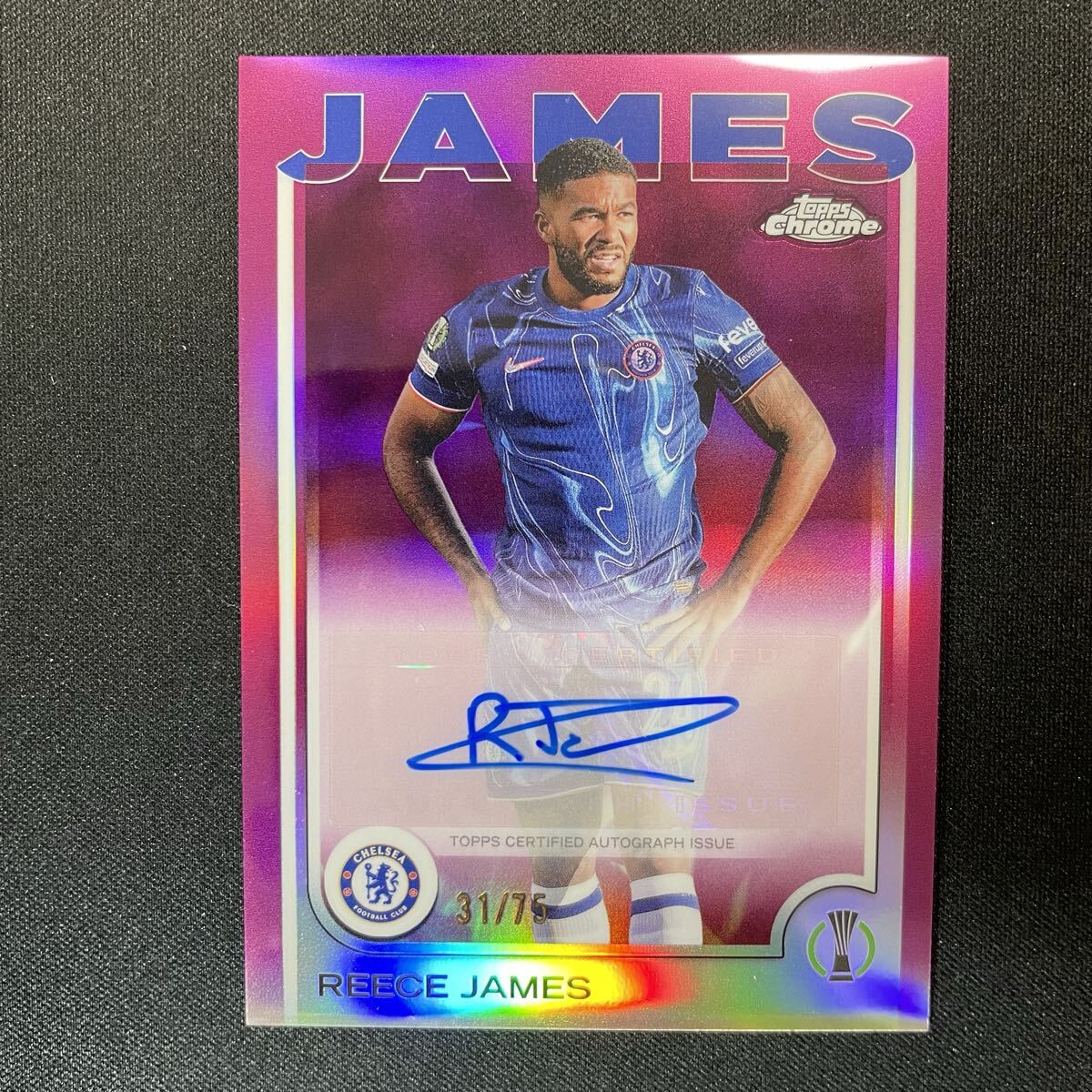 ジャージナンバー Panini チェルシー デコ 直筆サインカード ジャージナンバー Panini チェルシー デコ 直筆サインカード