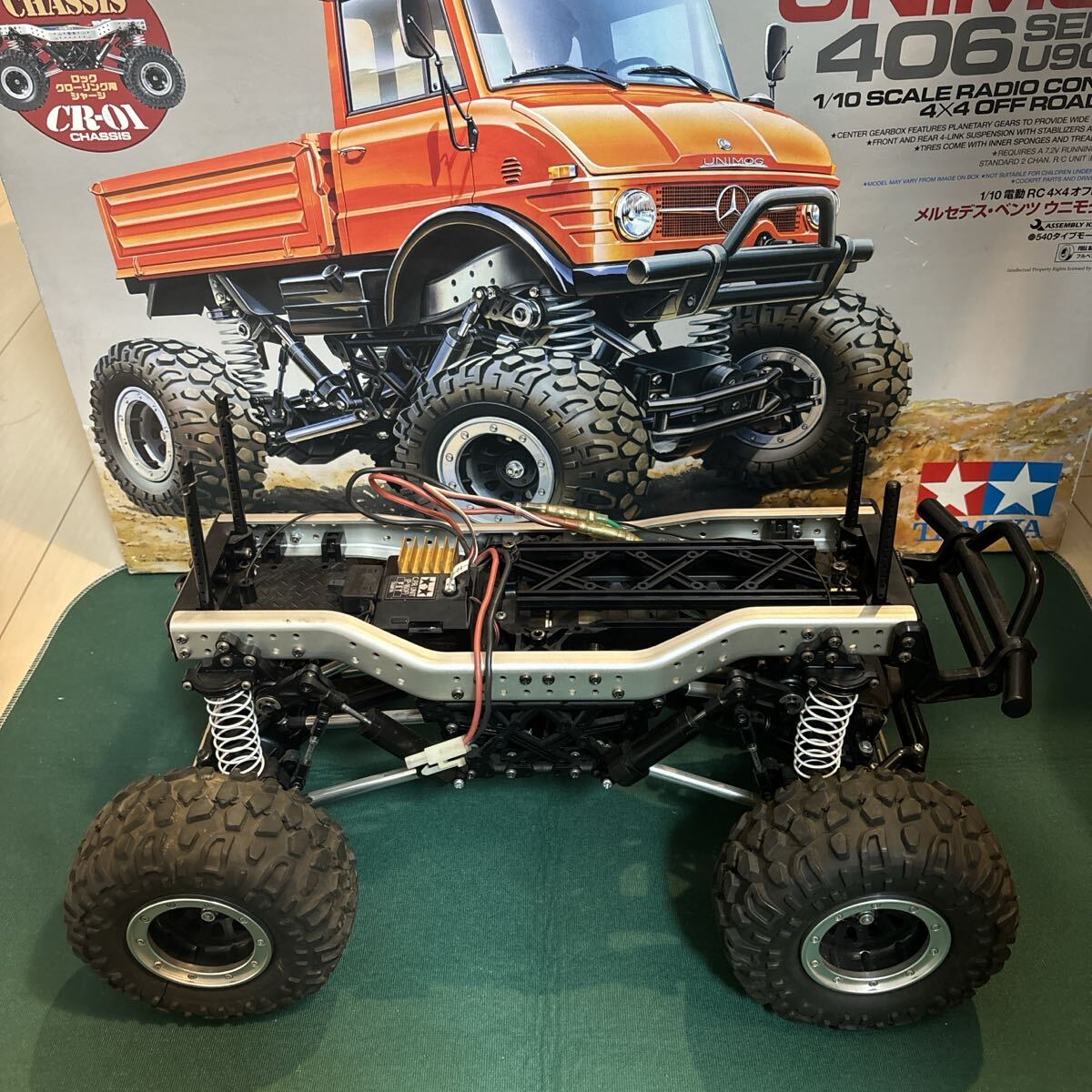 ホビーラジコン TAMIYA CR01 CR-01】タミヤ お勧めラジコン CR01 ロッククローラー -