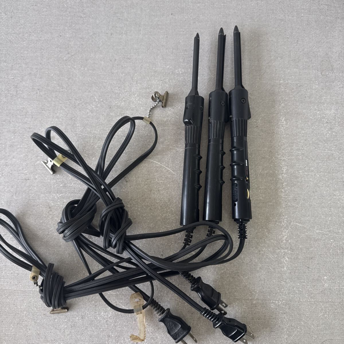 【中古品】レンツルートデジタルアイロン2本セット レンツ ルートデジタルアイロン<元巻き用> 丸ロッド 6mm～12mm