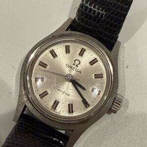 【1円〜】OMEGA オメガ ジュネーブ 手巻き レディース 腕時計 稼動品 K243