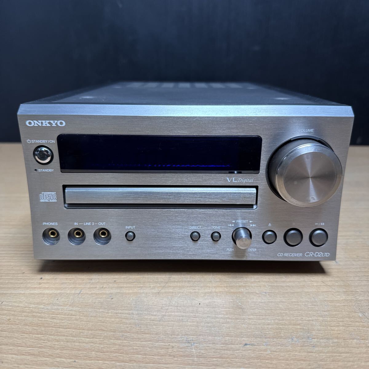 ONKYO CD・SD・カセットデッキ シルバー ONKYO CD・SD・カセットデッキ シルバー ONKYO CD・SD・カセット