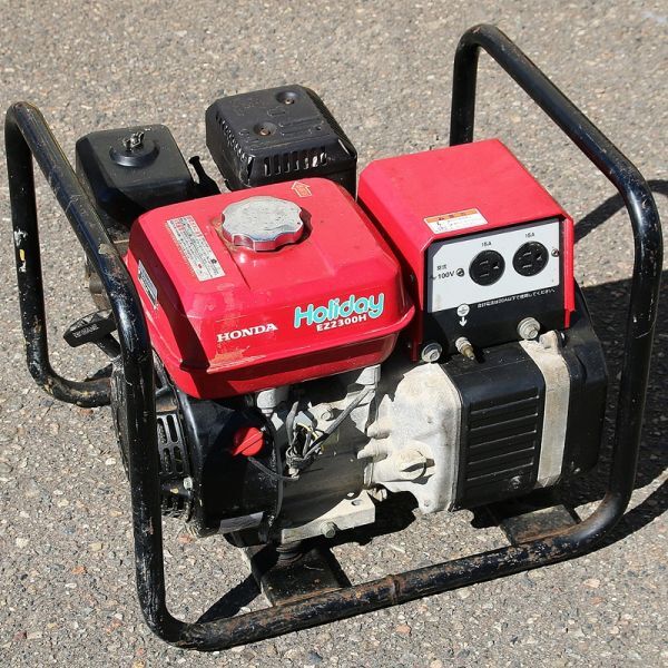 ホンダ ガソリンエンジン発電機 EZ2300 HONDA/ホンダ 2.3kVA ガソリンエンジン発電機 EZ2300 - 中古工具・プロ
