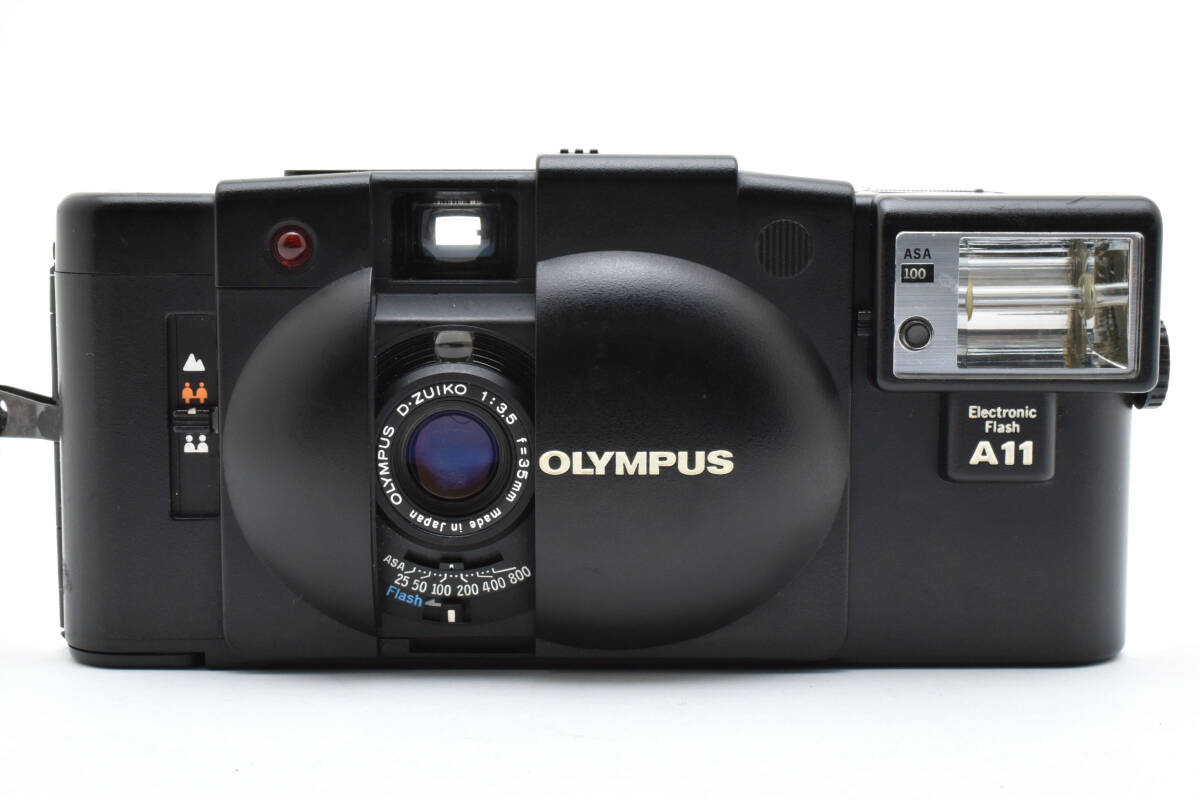 【美品】 オリンパス Olympus XA2 A11 OLYMPUS - OLYMPUS オリンパス XA2 A11 グレーの通販 by