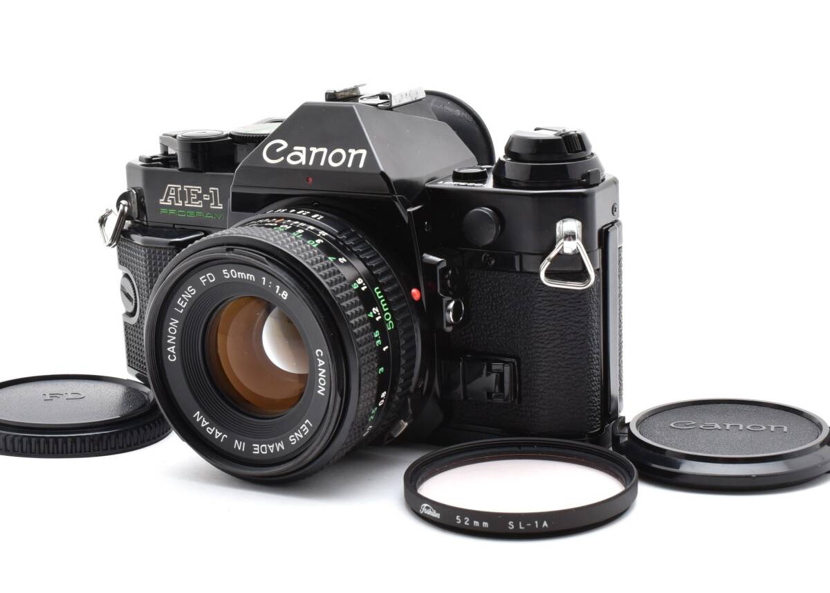 [美品]　Canon AE-1 ブラック fd 50mm f1.8 Amazon.com: Canon 50MM f1.8 FD Mount Lens for SLR Canon A-1