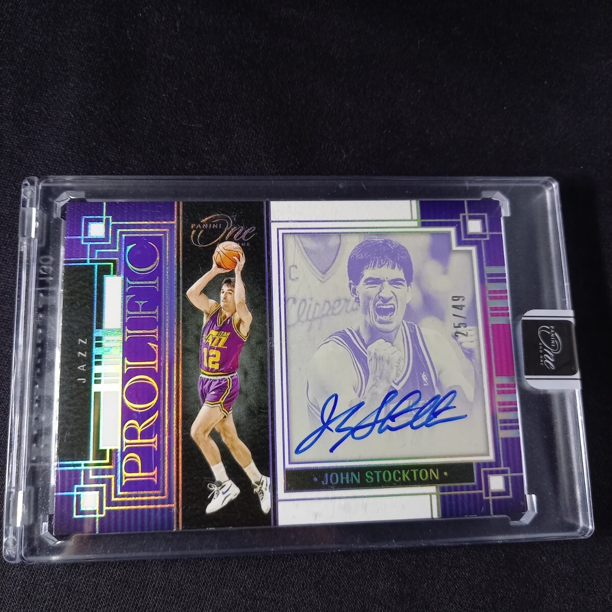 ジョン　ストックトン　直筆サインカード Yahoo!オークション -「ジョンストックトン」(トレーディング