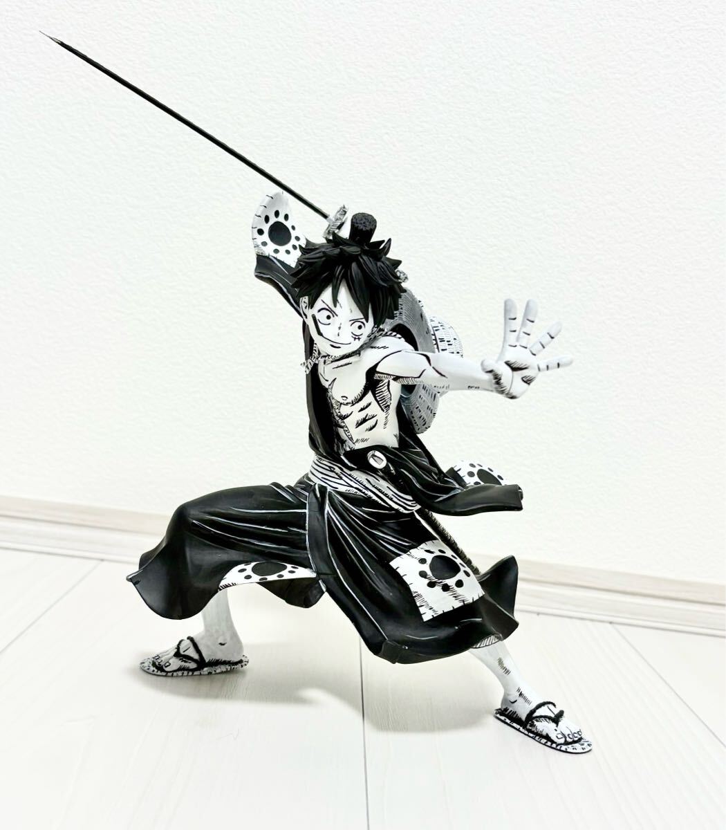 ワンピース一番くじ　SMSP BWFC ルフィフィギュア アミューズメント一番くじ ワンピース BWFC 造形王頂上決戦3