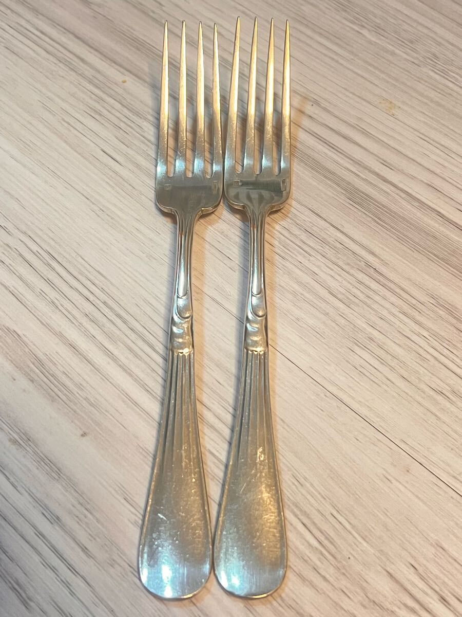 Christfle クリストフル　フォーク　2本　　未開封袋入り Christfle クリストフル フォーク 2本 未開封袋入り Christfle