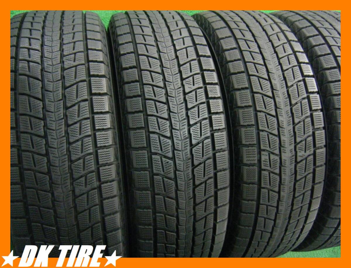 ダンロップスタッドレスSJ8 225/65R17 中古4本　古いですがバリ山 ダンロップスタッドレスSJ8 225/65R17 中古4本 古いですがバリ山