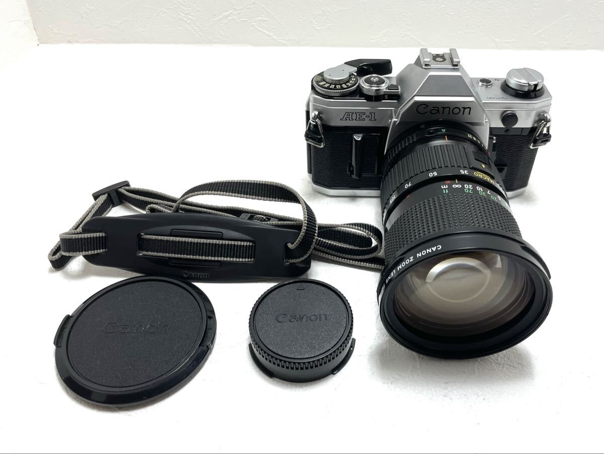 Canon AE-1 フィルムカメラOSAWA SIGMAレンズ　ストロボセット Canon AE-1 フィルムカメラOSAWA SIGMAレンズ ストロボセット