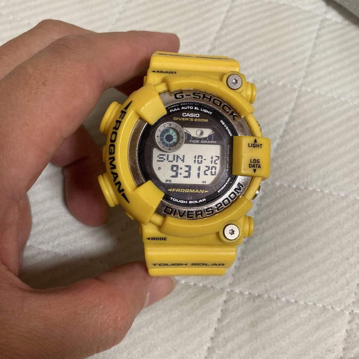 G SHOCK フログマン　訳あり Yahoo!オークション -「(訳あり わけあり アウトレット 展示 未