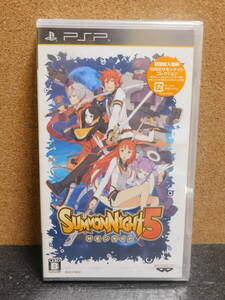 Rか419 PSPソフト 未開封 サモンナイト5   6本まで同梱可