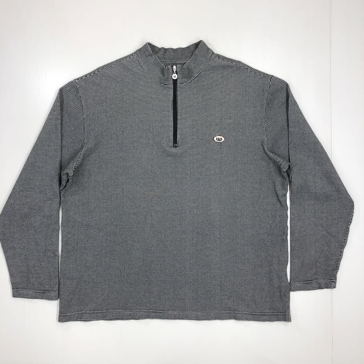 新品 MU SPORTS ミエコウエサコ 長袖 ハーフジップ シャツ 40 M M・Uスポーツ - 新品 MU SPORTS ミエコウエサコ 長袖 ハーフ