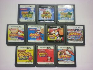 DS パワプロクンポケット 14+13+12+11+10+9+8+熱闘!パワフル甲子園+パワプロクンのDS甲子園+パワポケ甲子園 お買得10本セット