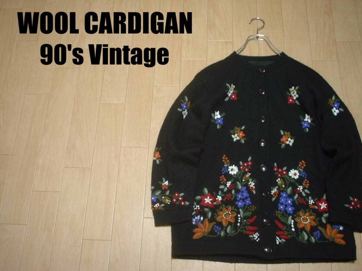 moriokasachiko 90s フラワー カーディガン 花柄 希少 レトロ 2025年最新】Yahoo!オークション -レトロ 刺繍 カーディガンの