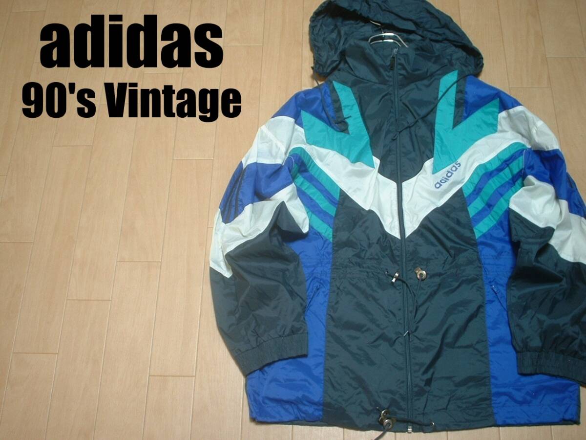 美品　アディダス　ジャージ　セット　万国旗タグ　3本線　希少　adidas 青 美品 アディダス ジャージ セット 万国旗タグ 3本線 希少 adidas