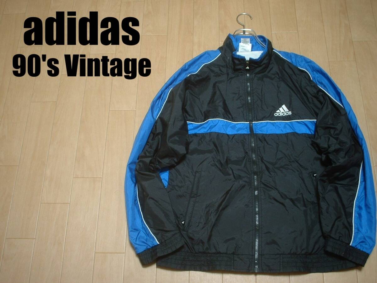 90s 00s adidas vtg ナイロンパンツ ジャージ 万国旗　黒 希少 00年代 adidas アディダス トラックパンツ 復刻黒タグ 万国旗