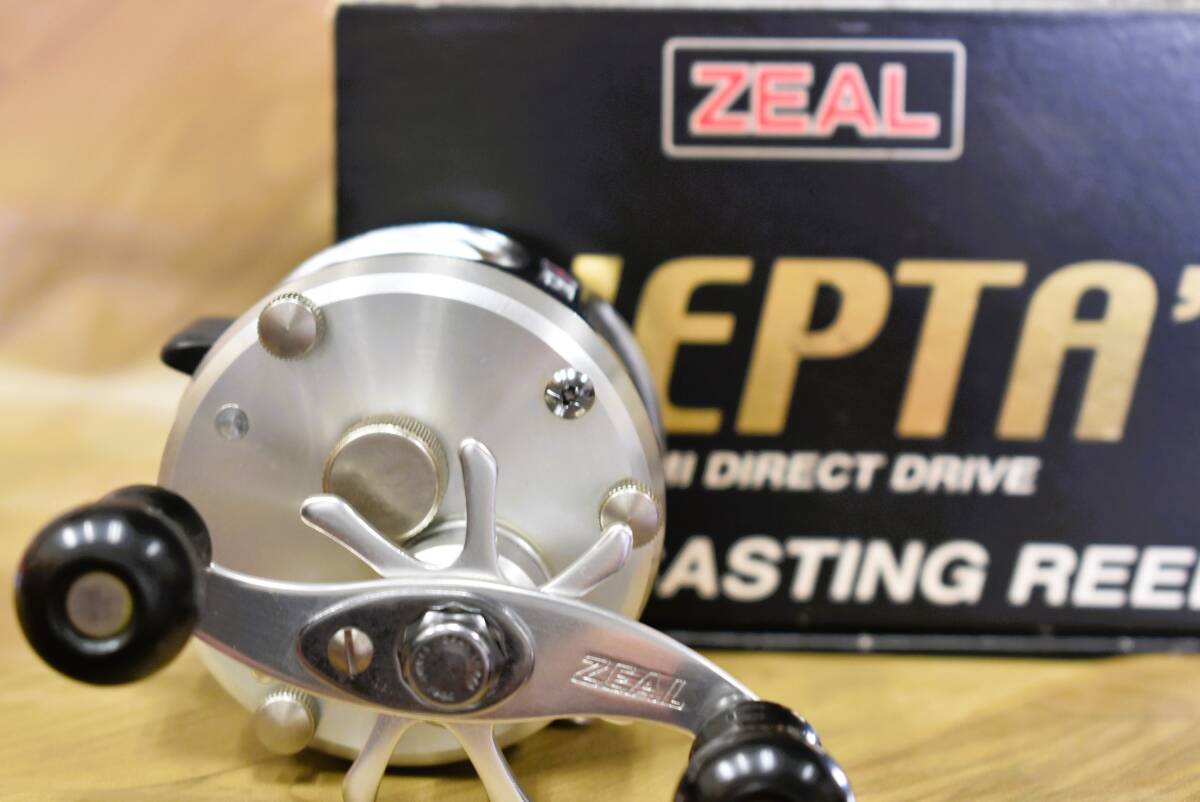 ズイール　ヘプタ　25周年　ロイヤルブルー　ノーマルドラグ　ZEAL　未使用品 ズイールヘプタ25周年ロイヤルブルーノーマルドラグZEAL未使用品