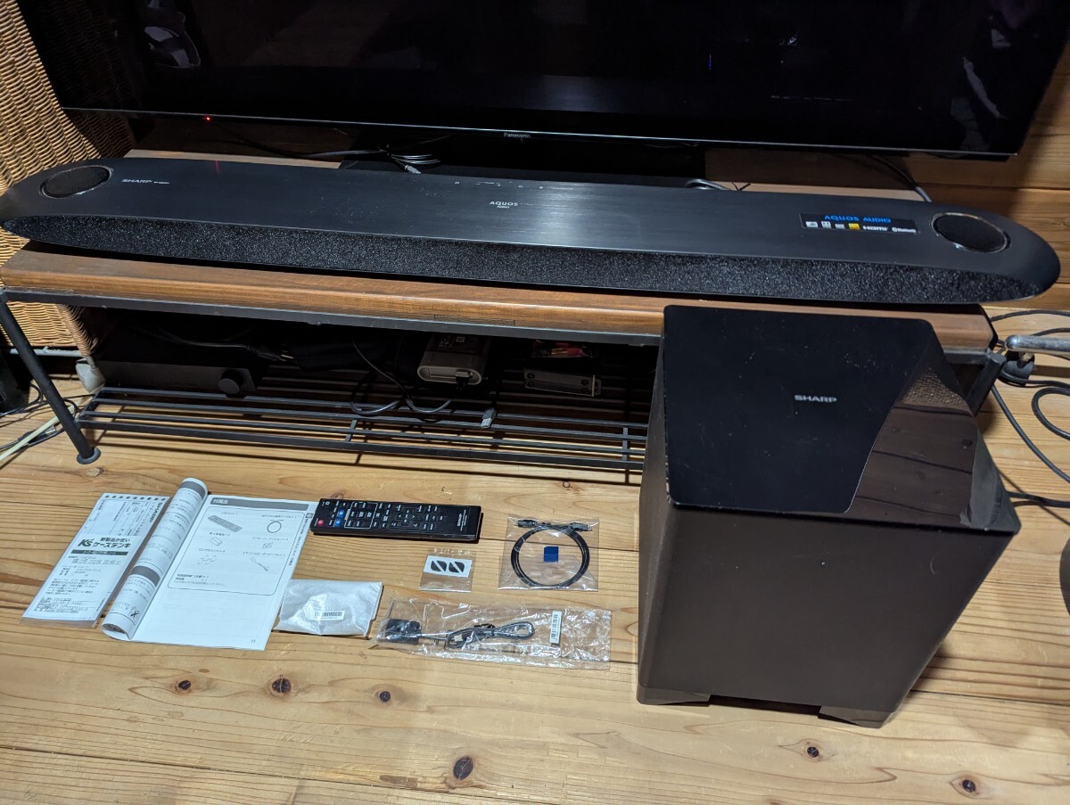 【展示品、保証付】シャープ 8A-C22CX1 シアターバーシステム 特長 | 8A-C22CX1 | シアターバーシステム・サウンドバー：シャープ
